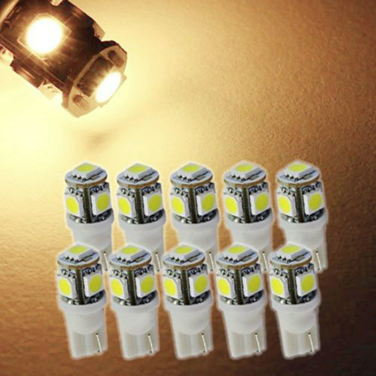 10X pure WHITE LED bulb for Malibu and all T10 T15 Landscape light 12v AC/DC US